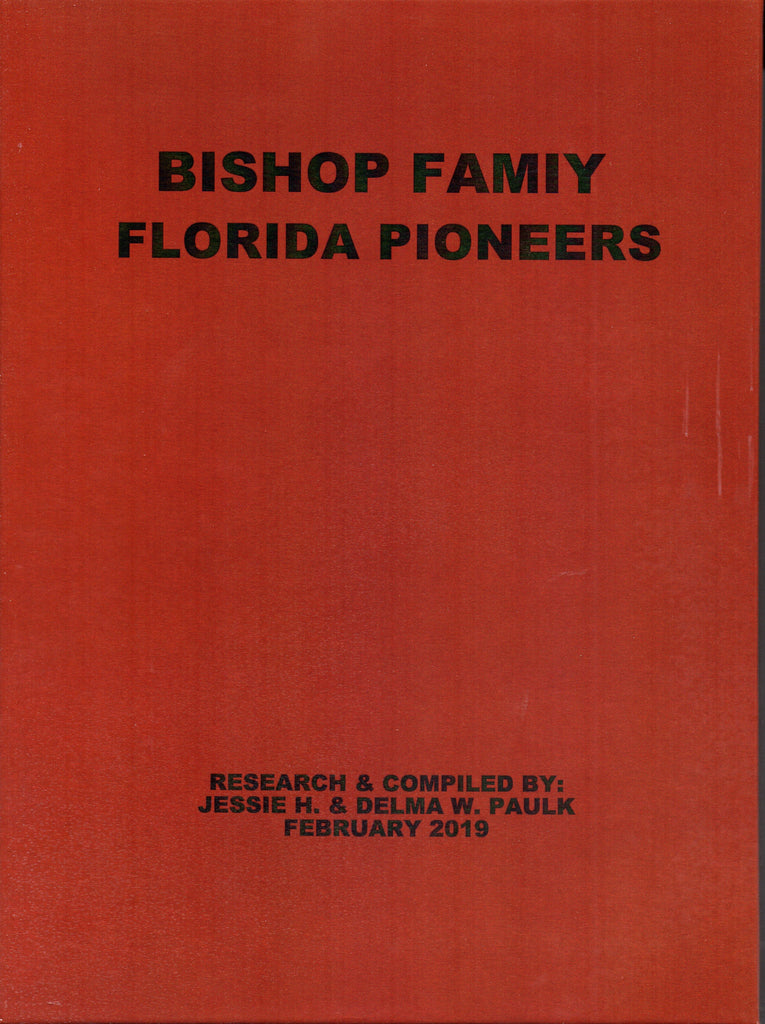 BISHOP FAMILY FLORIDA PIONEERS