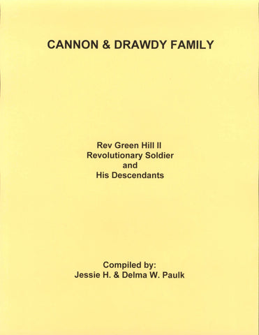 CANNON & DRAWDY FAMILY