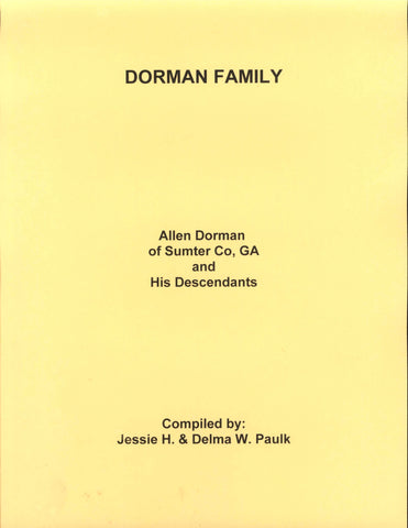 DORMAN FAMILY OF GA & FL.