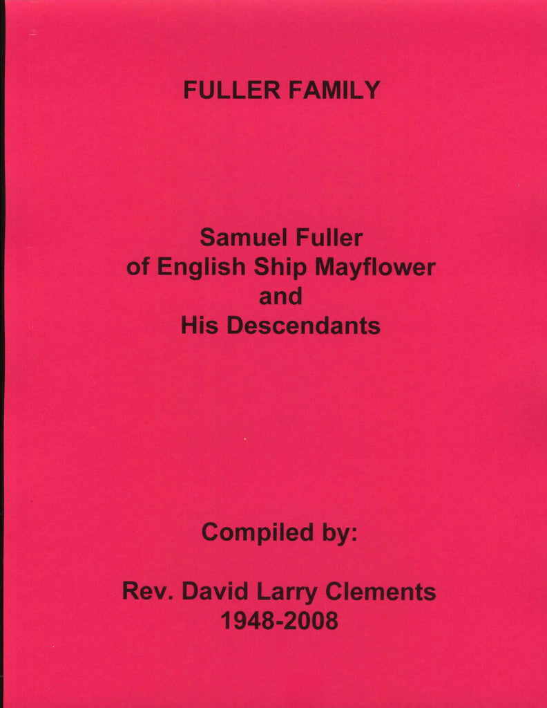 FULLER FAMILY.  Samuel FULLER