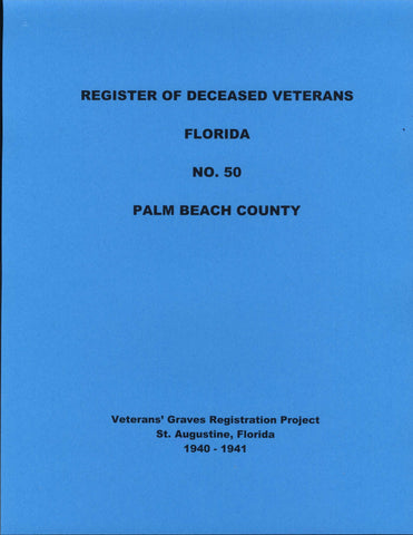 Palm Beach County, Florida