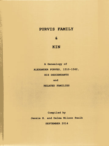 PURVIS FAMILY & KIN.